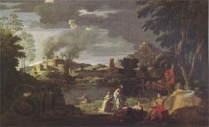 Nicolas Poussin Orpheus and Eurydice (mk05)